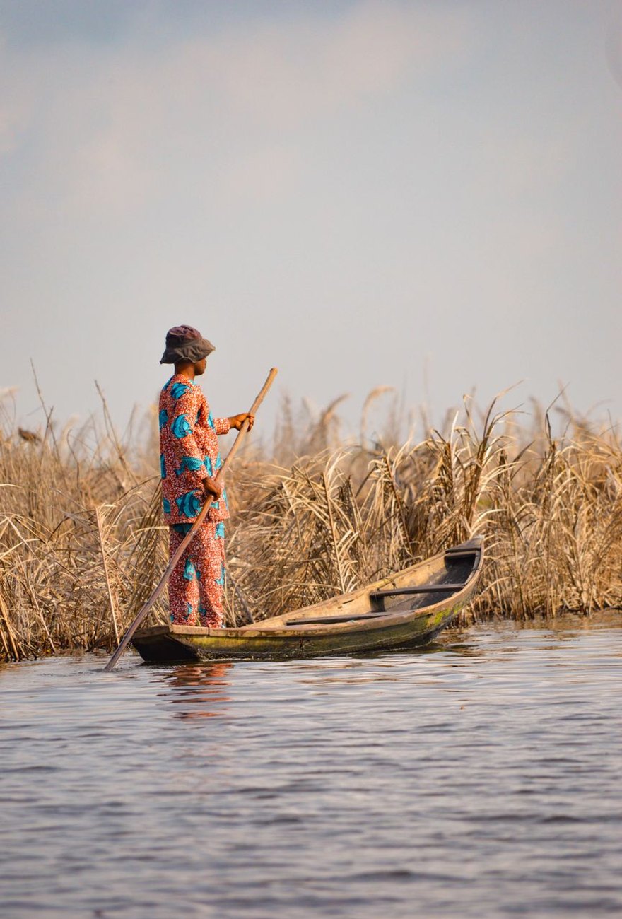 Benin at dusk