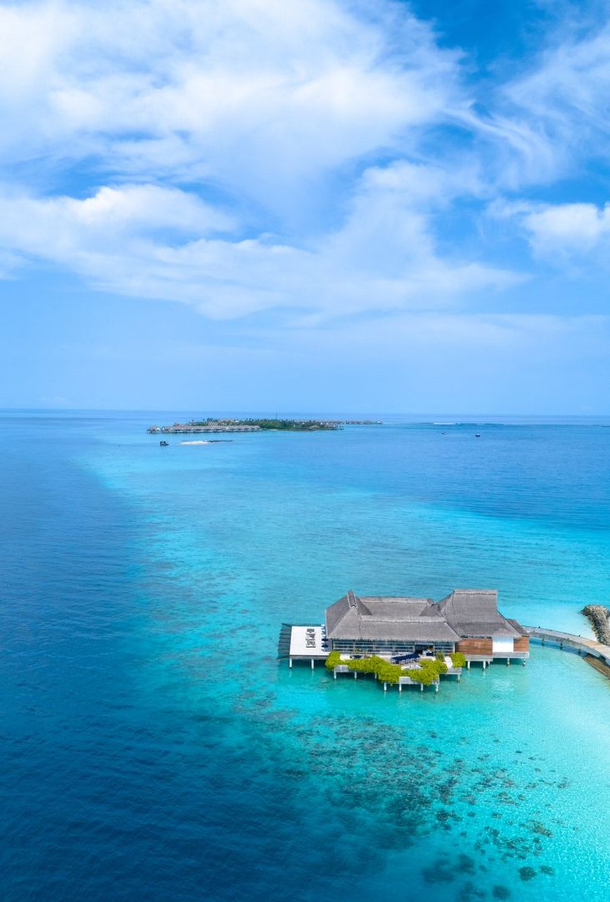 Maldives at dusk