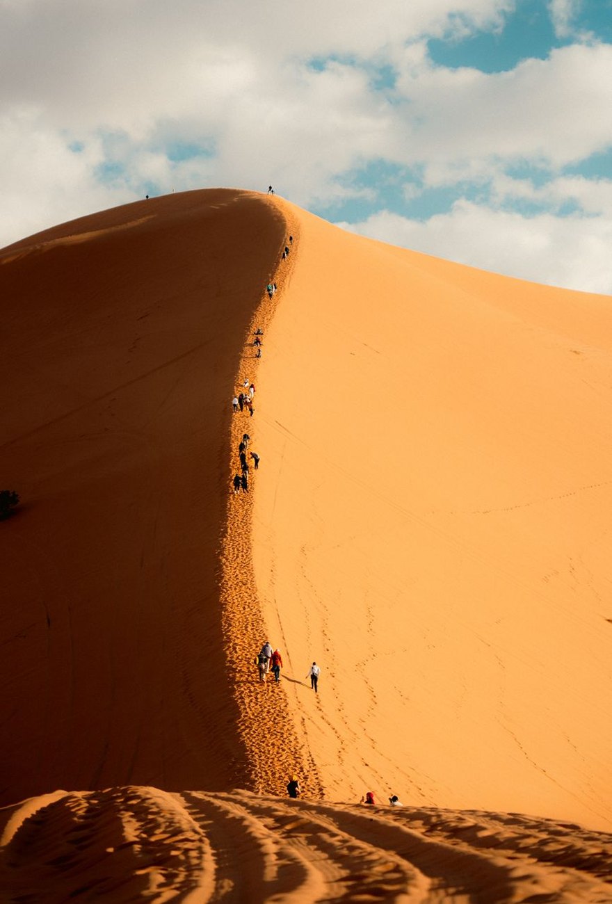 Namibia at dusk