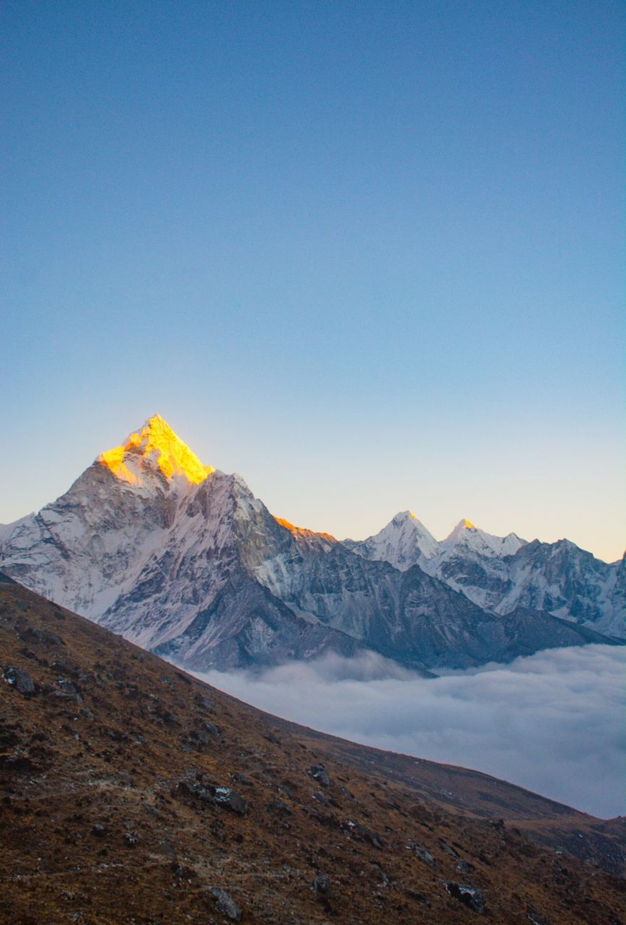 Nepal at dusk