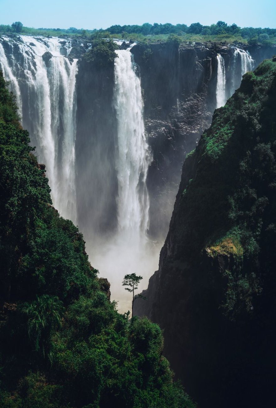 Zambia at dusk