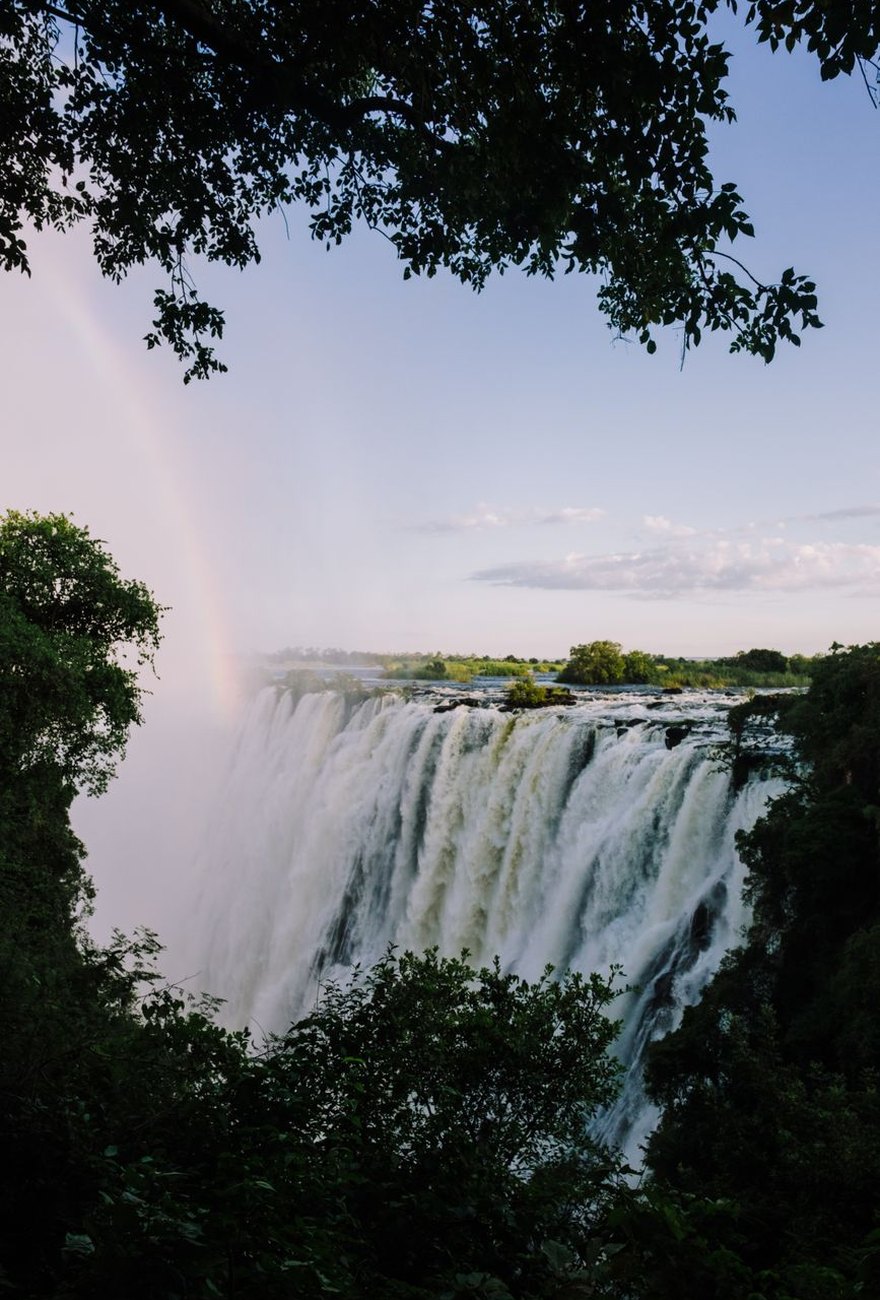 Zimbabwe at dusk